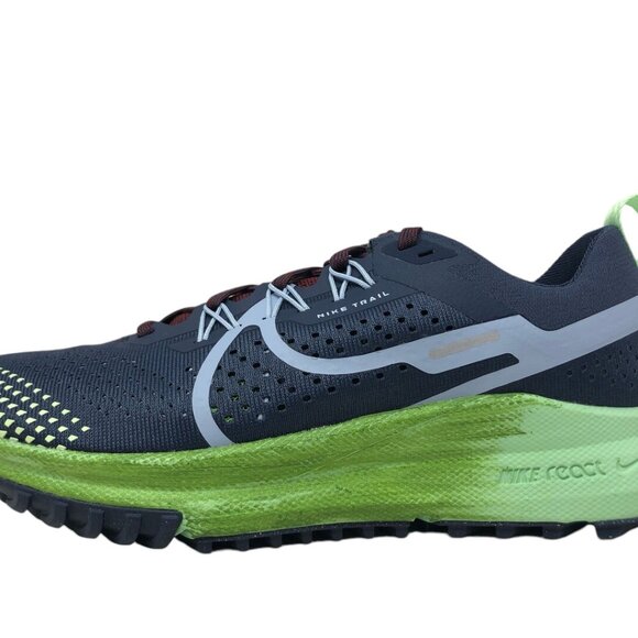 Womens Nike React Pegasus Trail 4 Trail Running Shoes Blue DJ6159 403 (NEW) - Picture 3 of 11